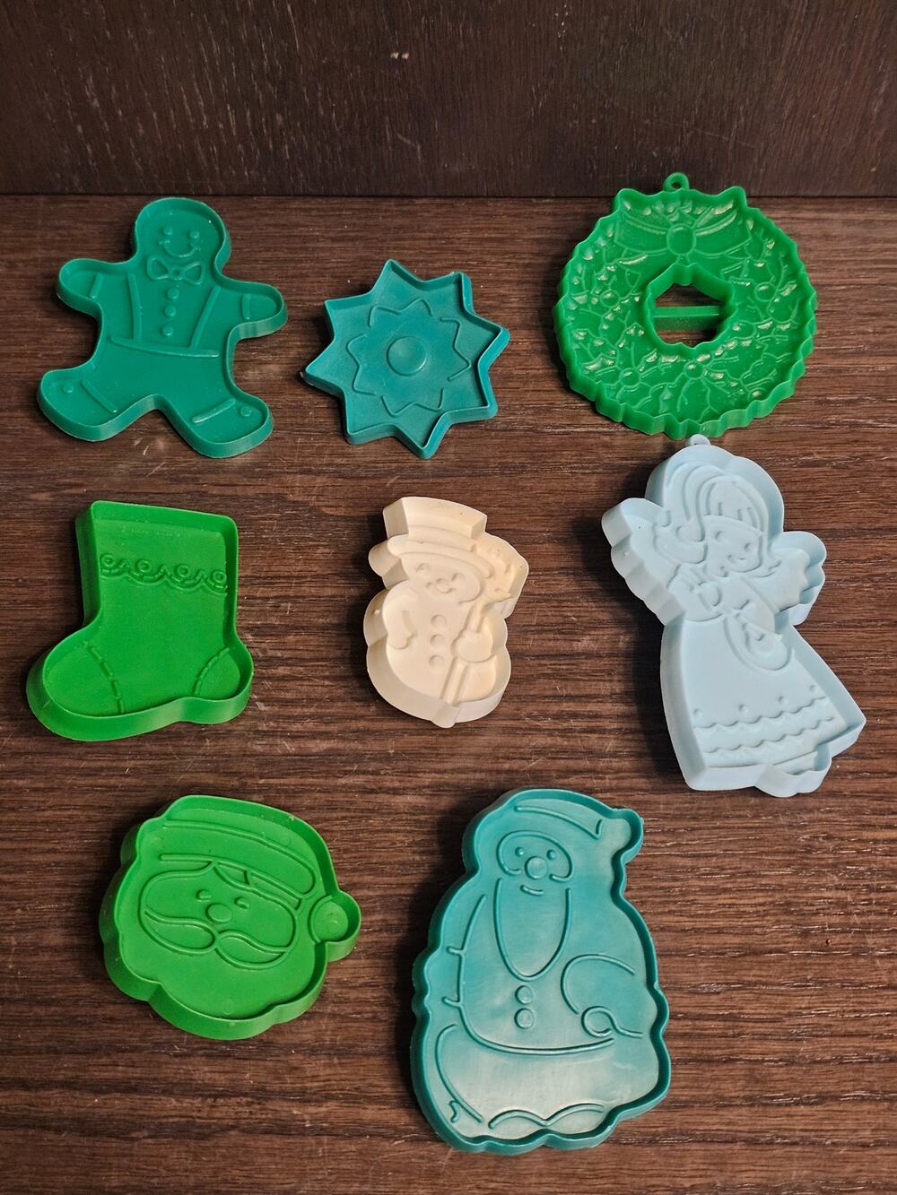 Vintage Christmas Cookie Cutters Set of 8 Various Shapes and Sizes 2 Hallmark